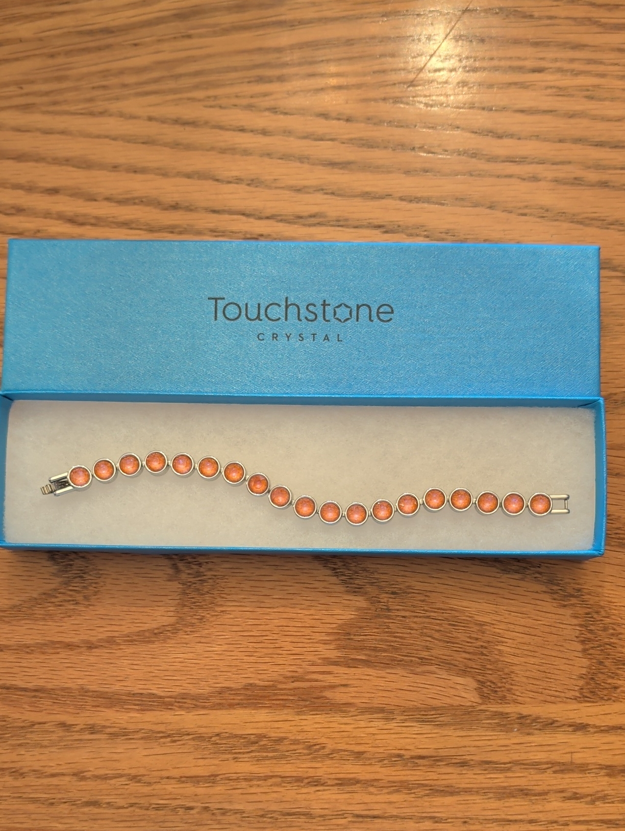Orange Glow, Ice Bracelet - Touchstone Crystal